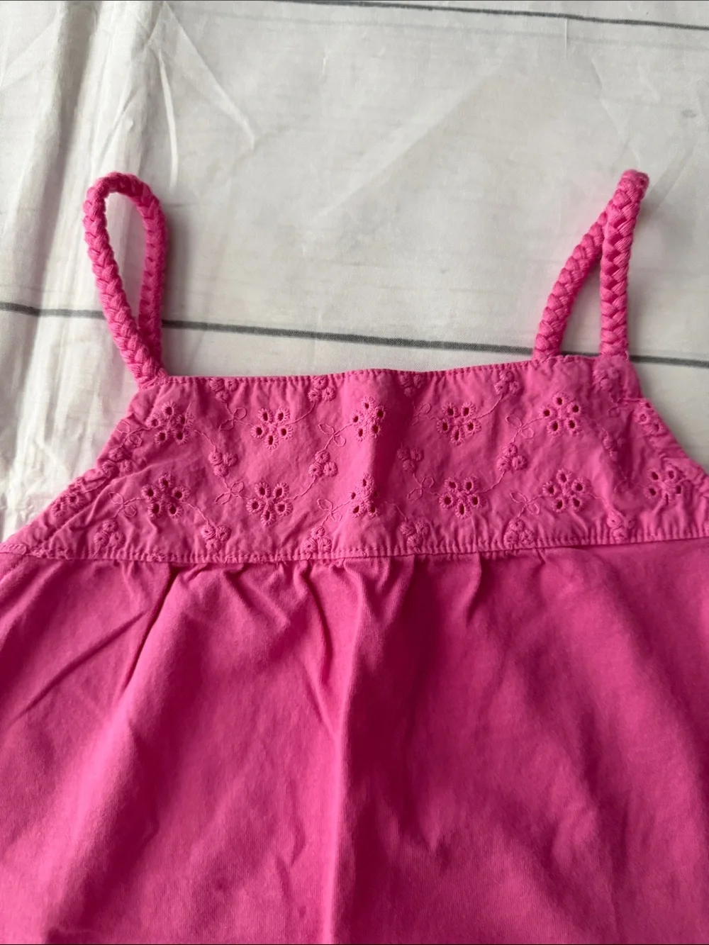 OshKosh B'gosh Hot Pink, Light Pink & White Girls' Tank Top Set